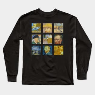 Vincent Van Gogh - Paintings Long Sleeve T-Shirt